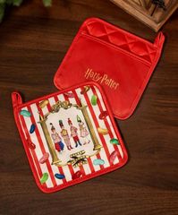 HARRY POTTER 해리 포터 백미 콩 냄비 깔개 냄비 잡기 2way 레드 스트라이프 주방 용품 귀여운 선물 선물 해외 제품