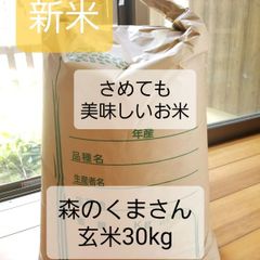 めっちゃうまい！淡路島森のくまさん古米玄米30kg