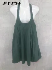 ◇ ◎ Ray BEAMS レイビームス ノースリーブ 膝丈 ワンピース グリーン レディース 【中古】 【1002802350436】のサムネイル