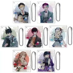 【中古】キーホルダー 全7種セット 「バーチャルYouTuber にじさんじ NIJISANJI EN -お月見-×animatecafe CoLotta トレーディングアクリルプレートキーホルダー」