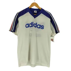 アディダス adidas 90s デサントタグ 両面プリントVネックゲームシャツ メンズ  L-O