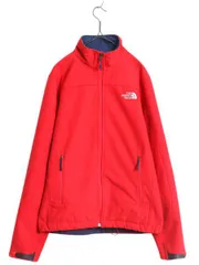 【お得なクーポン配布中!】 US企画 ノースフェイス APEX ソフトシェル ジャケット メンズ S 古着 ブルゾン ジャンパー フルジップ ハイネック 裏 フリース ストレッチ