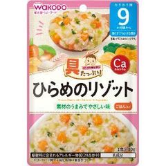 「アサヒグループ食品」具たっぷりグーグーキッチン　ひらめのリゾット　80g