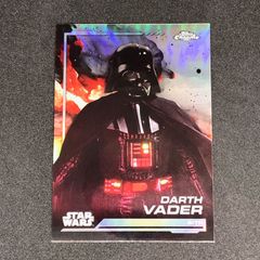 Darth Vader / ダース・ベイダー 2024 トップス クローム スターウォーズ ベースカード リフラクター #73