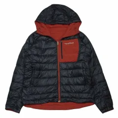 mont-bell モンベル 1101445 コロラドパーカ リバーシブル ダウン ジャケット 中国製 ブラック系 レッド系 S【中古】のサムネイル