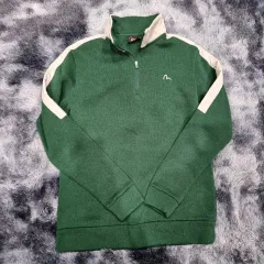 ヴィンテージ EVISU(エヴィス) アノラック ハーフジップアップニット