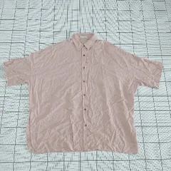 ◇ Θ JEANASIS ジーナシス オーバーデザイン 半袖 シャツ サイズF ピンク系 レディース E  【1509100081562】