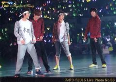 [중고] 생사진(남성) No.33:BOYS AND MEN/집합(4명)/가로형·라이브 포토/[스포라이 2015 Live] 라이브 PHOTO 보이멘☆패밀리 한정 랜덤 생 사진