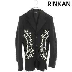 新品 コムデギャルソン ジャケット コムコム AD2024 新作 ポリ縮 完売