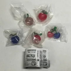 33.【未開封】ONE PIECE めじるしアクセサリー3  全5種 コンプセット ◆ ●