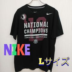 NIKE　ナイキ　黒　Ｔシャツ　L　コットン100％　着丈70.5ｃｍ　身幅55ｃｍ　肩幅48ｃｍ　袖丈23ｃｍ　古着