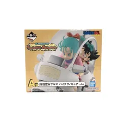 一番くじ ドラゴンボール A賞 孫悟空&ブルマ バイクフィギュア