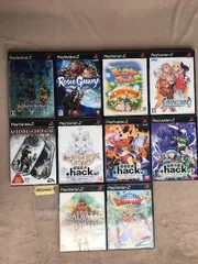 PlayStation2　プレステーション2　プレステ　 ゲーム　ソフト　10本セット　まとめ売り　「ドラゴンクエスト」「モンスターファーム」「ローグギャラクシー」「キングダムハーツ」など　SWGAMES