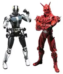 【中古】フィギュア 仮面ライダー電王 (プラットフォーム)＆モモタロスイマジン 装着変身 超合金GE-28「仮面ライダー電王」