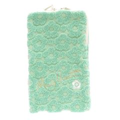新品 MARY QUANT (マリークヮント) ファスナー付きタオル (SAKURAシリーズ) ペットボトルケース ペットボトルカバー (綿100％) 000480-0002 (グリーン)