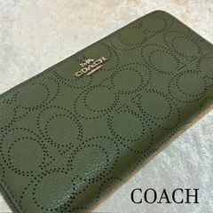 2026年最新】コーチ パーフォレーテッド レザーの人気アイテム - メルカリ