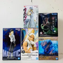 04w3632○【未開封】プライズ フィギュア 5箱セット [ 僕のヒーローアカデミア / 鬼滅の刃 / 幽遊白書 / 呪術廻戦 / モンスターハンター ]