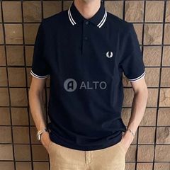 ☆2025春夏新入荷☆FRED PERRY フレッドペリー M3600 ポロシャツ 刺繍入り 半袖 ネイビー メンズ