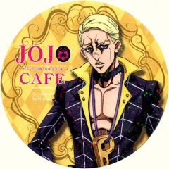 [중고] 코스터(캐릭터) 프로슈트 오리지널 홀로그램 코스터 [JOJO CAFE-조조의 기묘한 모험 제5부 황금의 바람- Powered by ANIMAX] 콜라보 메뉴 주문 특전