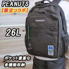 PEANUTS  新作　数量限定　コラボ　新品　スヌーピー　収納　ノートパソコン　黒　レディース　リュック　収納　クッション　Ｄカン　プレゼント