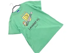 Laundry ランドリー ATHLETA アスレタ ロゴ プリント Tシャツ sizeS/緑 ■◆ メンズ