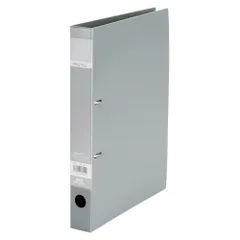 （まとめ買い）セキセイ ロックリングファイル A4S グレー F-522-62 ｸﾞﾚｰ 【5冊セット】