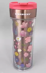 【中古】マグカップ･湯のみ SAKURA2021 ステンレスクリエイトユアタンブラー スプリングブルーム 473ml 「スターバックスコーヒー」