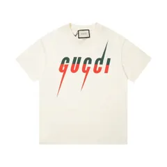 【今日特価】Gucci クラシック エッジプリント T シャツ