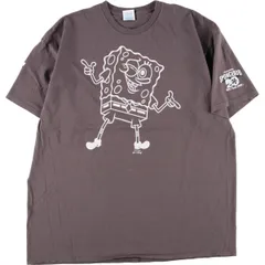 【入手困難】スポンジボブ パトリック イカルド カーニ タイダイTシャツ XL