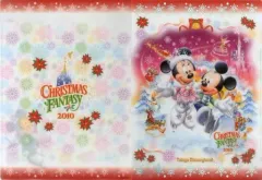 【中古】クリアファイル 集合 A4クリアファイル 「クリスマス・ファンタジー2010」 東京ディズニーランド限定