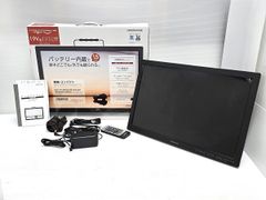 【中古未使用品】 グリーンハウス GREEN HOUSE 19V型 バッテリー内蔵ポータブル液晶テレビ 1440×900 GH-PTV19B-BK 〇YR-19048○