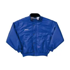 【新品】asics アシックス ウインドブレーカー ウォーマージャケット OWW702 ブルー 中綿ジャケット