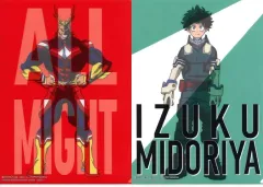 【中古】クリアファイル オールマイト/緑谷出久 A4クリアファイルセット(2枚組) 「一番くじ 僕のヒーローアカデミア-二人のあこがれ-」 G賞