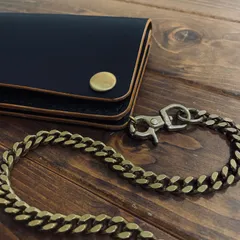 【MTW-00】 トラッカーウォレット　2層　茶芯