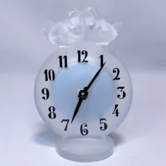 LALIQUE ラリック　置き時計　アイリス LALIQUE ラリック 置き時計 アイリス