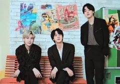 BTS 2021 PERMISSION TO DANCE JIN/SUGA/JIMIN ミニフォトカード 2/4