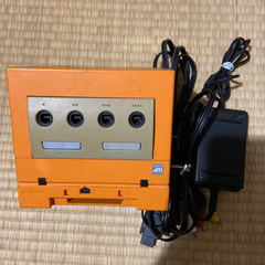 ゲームキューブ オレンジ ゲームボーイプレイヤー付