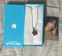 未開封 テサン 1周年 ネックレス トレカ付 boynextdoor ボイネク BOYNEXTDOOR ボネクド ボイネク 1周年 ネックレス ウナク トレカ