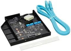 SilverStone 12.7mmスリム光学ドライブ→1基USB 3.0 Type-C、Micro SD/SDカードリーダー変換ドライブベイ SST-FPS01-C