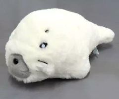 [중고] 봉제 인형 참깨 봉제 인형 (하프 사이즈) [소년 아시베]