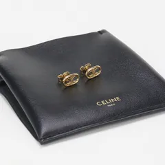 CELINE セリーヌ ピアス トリオンフ ピアス メタル【中古】 レディース