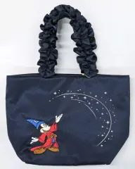 【中古】雑貨 ミッキーマウス(ファンタジア) フリルハンドルトート 「ディズニー ミッキーマウス展 THE TRUE ORIGINAL ＆ BEYOND」
