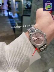 ROLEX ロレックス デイトジャスト レディース腕時計 31mm｜スワロフスキーダイヤモンド×316L鋼｜本日限定特価新品未使用-WTO輸入2-WTO店名をご確認ください-YK36