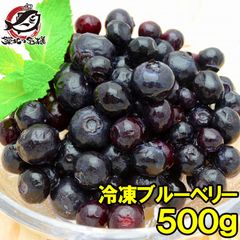 冷凍ブルーベリー 500g×1パック 爽やかな酸味のブルーベリーをたっぷりと ブルーベリー