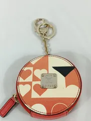 MCM レッド コインケース・小銭入れ 美品 コインケース 革 通販 小銭入れ ミニ財布 アクセサリーケース