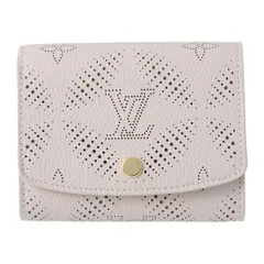 新品 ルイヴィトン Louis Vuitton 2つ折り財布 ポルトフォイユ・イリス コンパクト ブルームグレー/ピンク