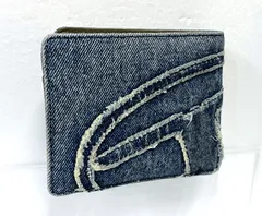 【新品未使用】DIESEL デニム　折り財布　財布 楽天市場】DIESEL ディーゼル小銭入れ付き二つ折り財布ダメージ