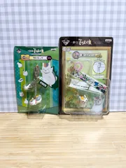 【2個セット】 夏目友人帳　ニャンコ先生　ストラップ　バッグチャーム　本屋玉手箱