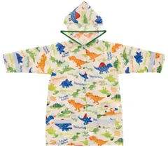 スケーター (skater) レインコート キッズ 子供用 ディノサウルス ピクチャー 適応身長110-125cm RACO1N-A 