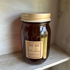 令和6年採蜜　大変珍しい栗ハチミツ!!甘さ控えめ　ビターな味の蜂蜜　内容量600g
